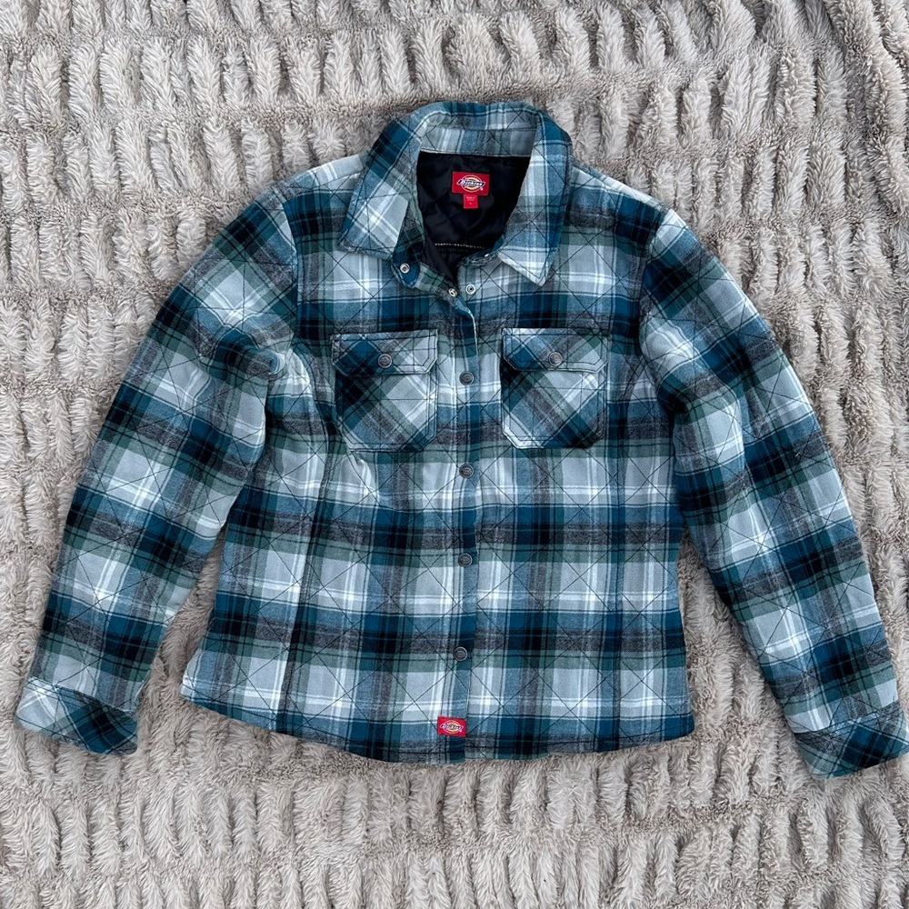Dickies Size Large Quilted Shirt Jacket